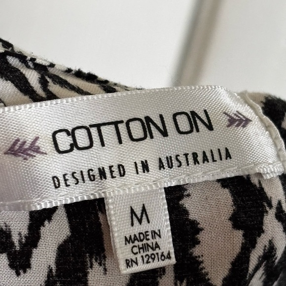 Cotton On Monochrome Patterned Cardigan - Picture 4 of 5